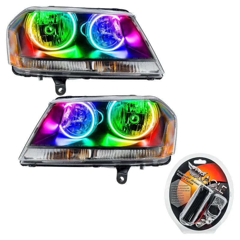 Oracle 07-14 Dodge Avenger RT SMD HL Black ColorSHIFT | Dodge (8101-330)