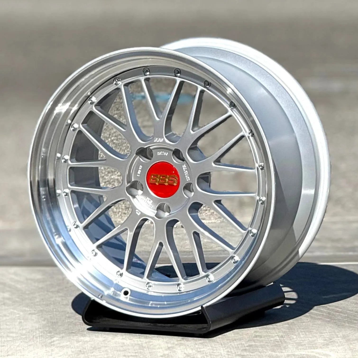 BBS LM 19x9 +38, 19x10 +40 5x114.3 Diamond Silver (SET)