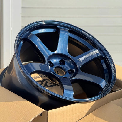 Volk Racing TE37 Saga S-Plus 19x9.5 +25, 19x11 +35 5x112 Mag Blue (SET)
