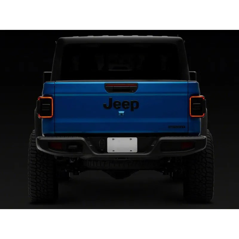 Raxiom 20-23 Jeep Gladiator JT Smoked LED Tail Lights | Jeep Gladiator (19-26) (JG10490)