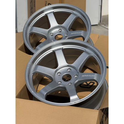 Volk Racing TE37 Ultra M-Spec 19x9.5 +23, 19x11 +37 5x120 Diamond Silver (SET)