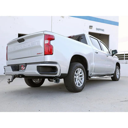 aFe 23-24 GM L6 HD 3in SS DPF-Back Exhaust w/Polished Tip (49-44144-P)