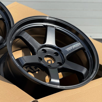 Volk Racing TE37 Ultra M-Spec 19x9.5 +23, 19x11 +37 5x120 Dark Gunmetal (SET)