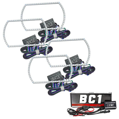 Oracle Chevy Silverado Halo Kit Square Style ColorSHIFT w/ BC1 (07-14) (2358-335)