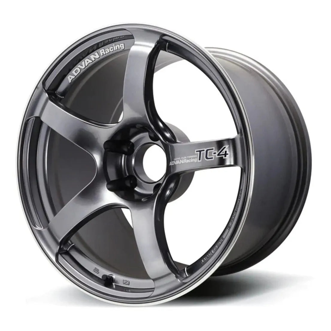 Advan TC4 18x9.5 +38 5x120 Racing Gunmetallic (No Ring) (SET)