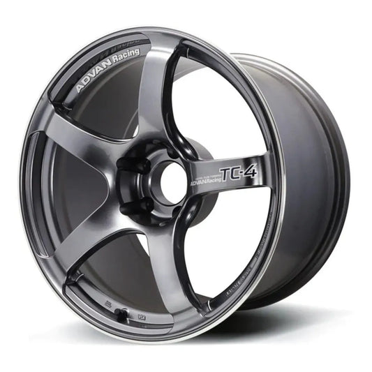 Advan TC4 18x9.5 +38 5x120 Racing Gunmetallic (No Ring) (SET)