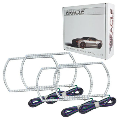 Oracle Chevy Silverado Halo Kit Square Style ColorSHIFT w/ BC1 (07-14) (2358-335)