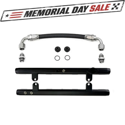 DeatschWerks Ford 4.6 3-Valve Fuel Rails with Crossover