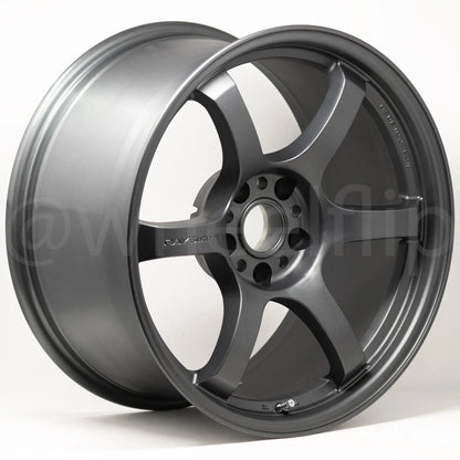 Gram Lights 57DR 18x9.5 +38 5x114.3 Gun Blue 2 (SET)