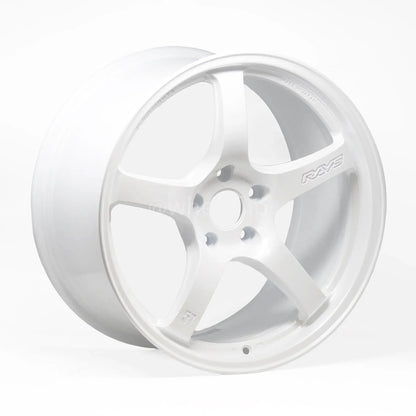 Gram Lights 57CR 18x9.5 +38 5x114.3 Ceramic White Pearl (SET)