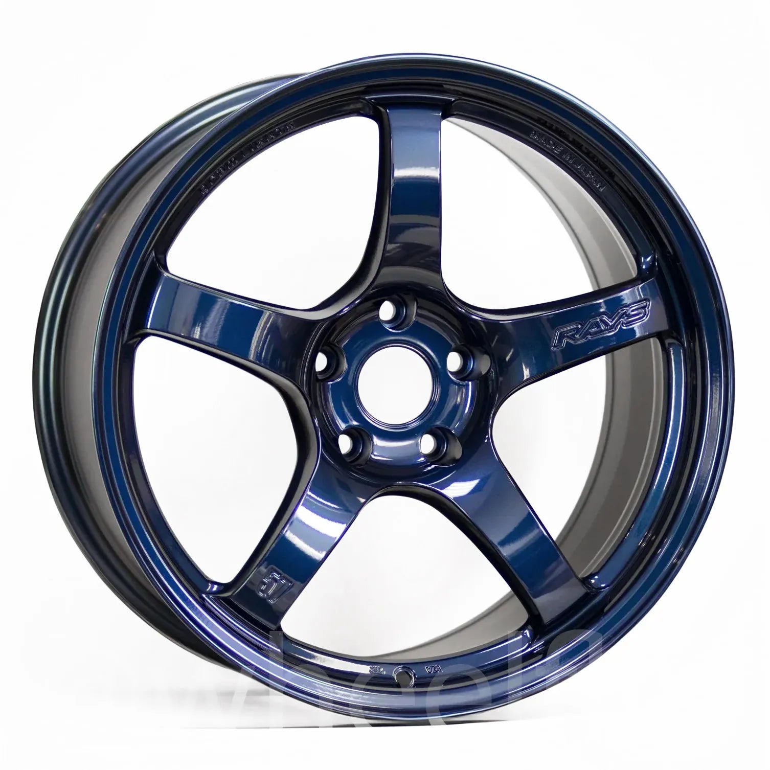 Gram Lights 57CR 18x9.5 +38 5x114.3 Eternal Blue Pearl (SET)