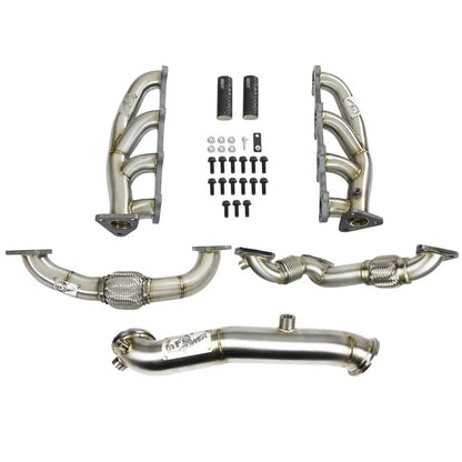 aFe Twisted Steel Headers Up/Down GM 07-19 (48-34139)