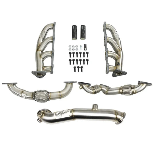 aFe Twisted Steel Headers Up/Down GM 07-19 (48-34139)