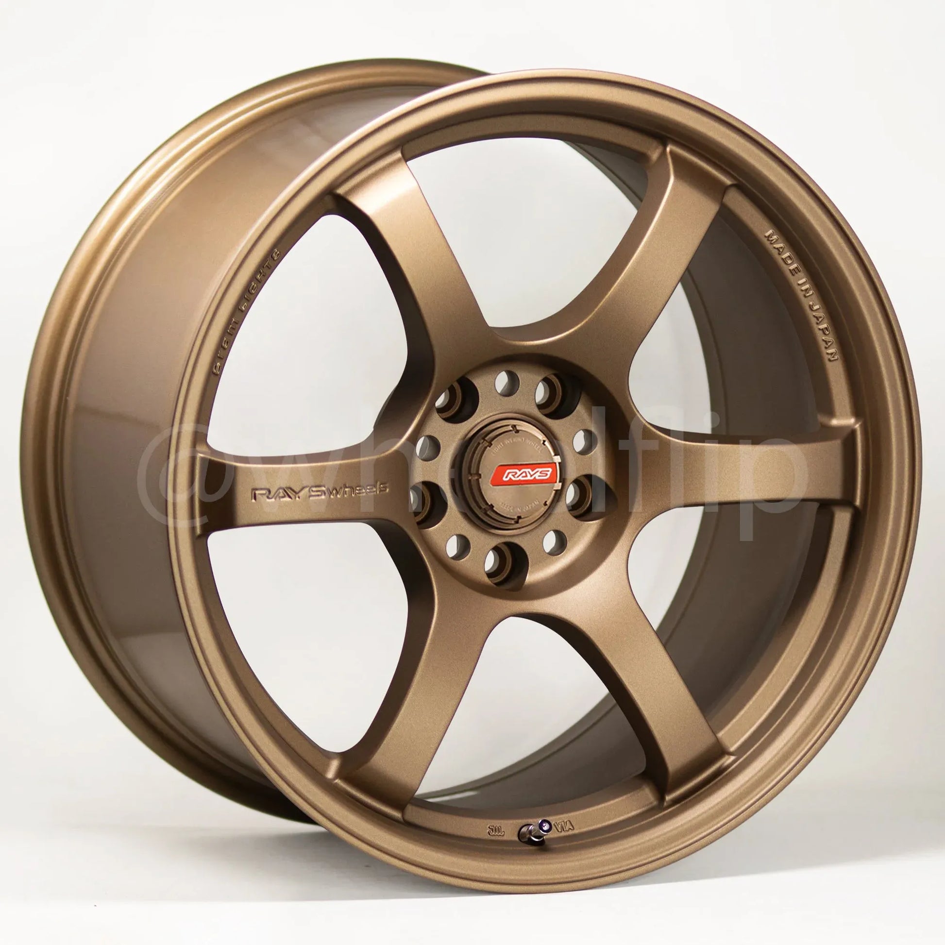 Gram Lights 57DR 18x9.5 +38 5x114.3 Bronze 2 (SET)