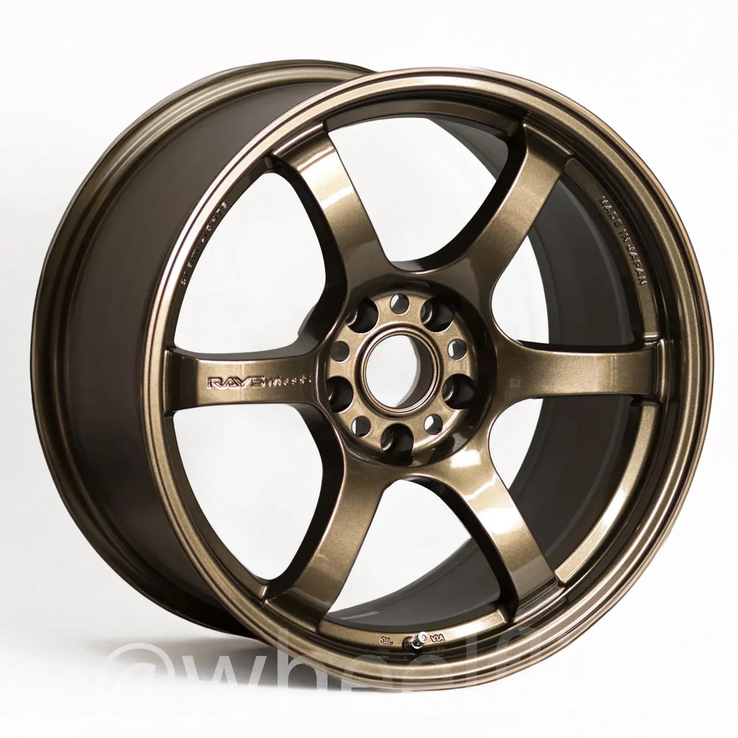 Gram Lights 57DR 18x9.5 +38 5x114.3 Almite Gold (SET)