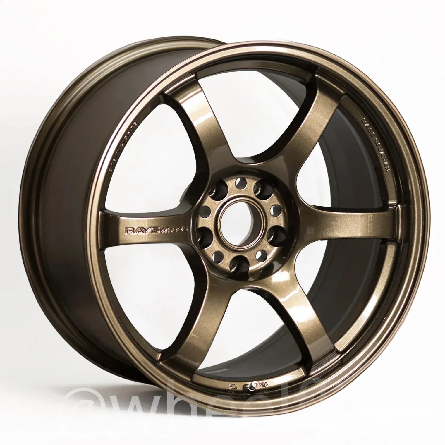 Gram Lights 57DR 18x9.5 +38 5x114.3 Almite Gold (SET)
