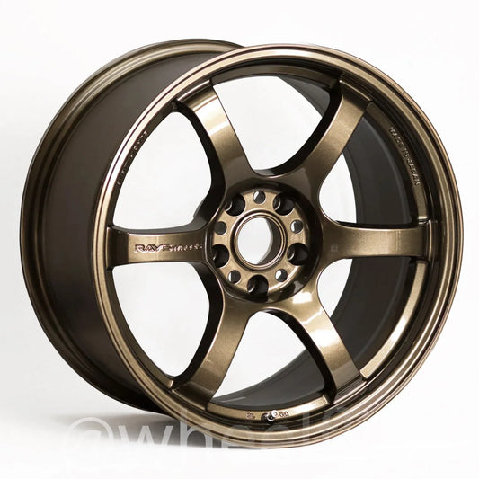 Gram Lights 57DR 18x9.5 +38 5x114.3 Almite Gold (SET)