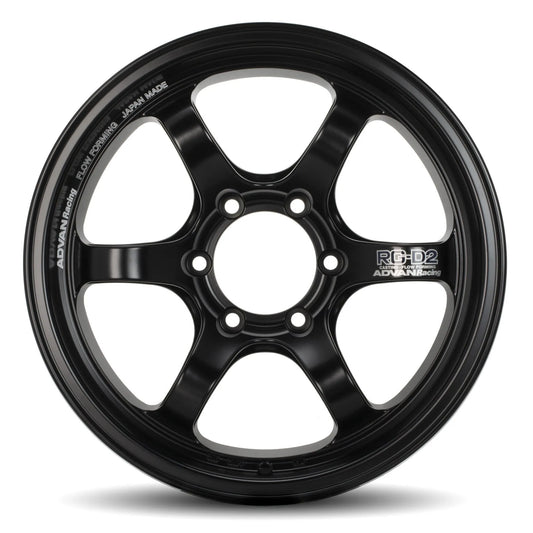 Advan RG-D2 17x8.5 -10 6x139.7 Semi Gloss Black (SET)