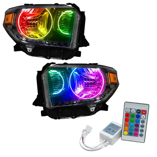 Oracle 14-17 Toyota Tundra SMD HL Dual Halo Kit | 2007-2022 (7204-504)