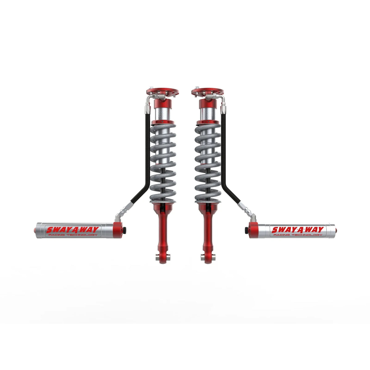 aFe 2.5in F&R Coilover Kit w/ Remote Reservoirs & Compression Adjusters | Ford F150/R (301-5600-10)
