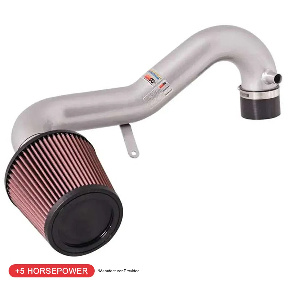 K&N Silver Typhoon Short Ram Intake | 2005-2006 Honda Civic / 2005 Acura EL (69-1008TS)