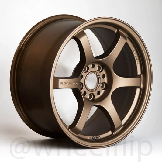Gram Lights 57DR 17x9 +22 5x114.3 Bronze 2 (SET)