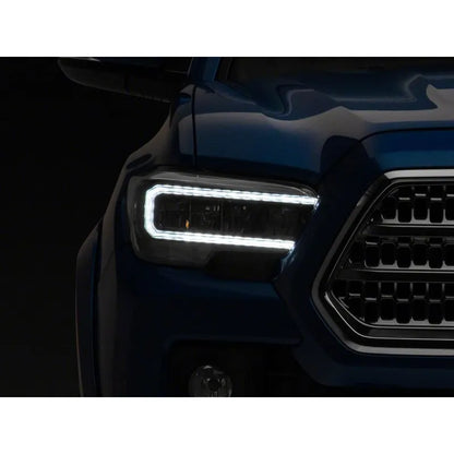 Raxiom 16-23 Toyota Tacoma LED DRL Headlights | Black Housing (TT8291)