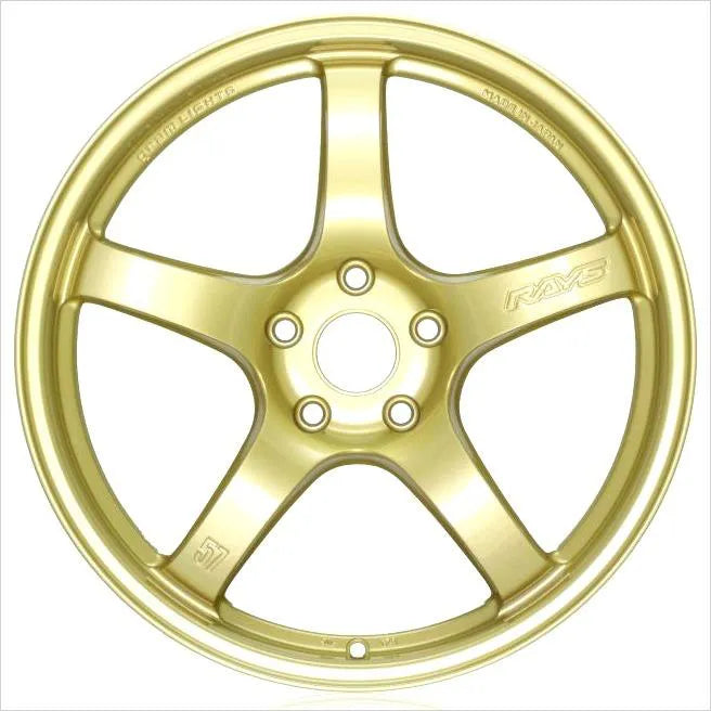 Gram Lights 57DR 18x9.5 +38 5x114.3 E8 Gold (SET)