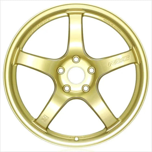 Gram Lights 57DR 18x9.5 +38 5x114.3 E8 Gold (SET)