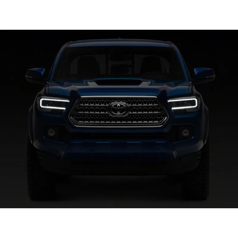Raxiom 16-23 Toyota Tacoma LED DRL Headlights | Black Housing (TT8291)