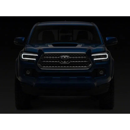 Raxiom 16-23 Toyota Tacoma LED DRL Headlights | Black Housing (TT8291)