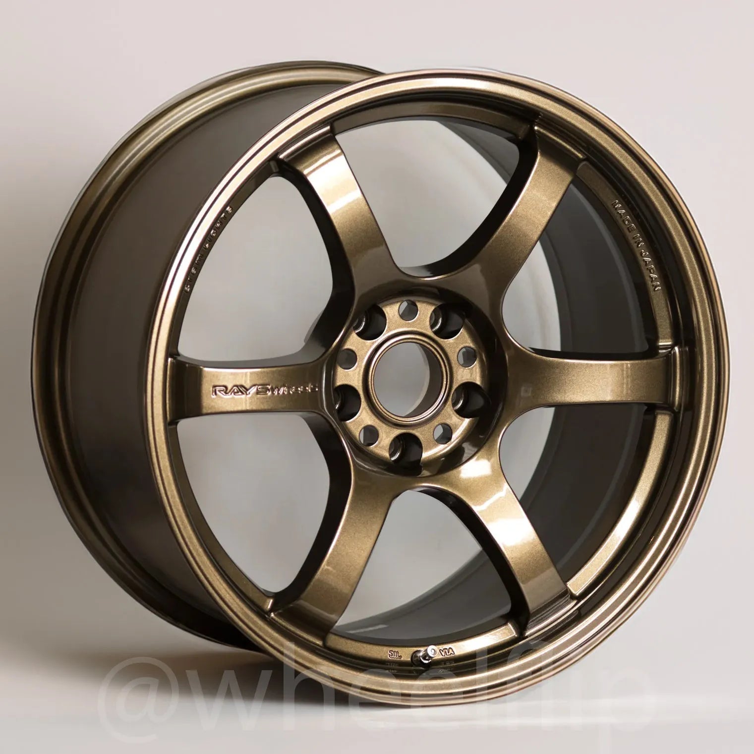Gram Lights 57DR 18x9.5 +38 5x100 Almite Gold (SET)