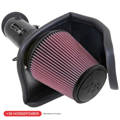 K&N Typhoon Air Intake System | 2015-2016 Dodge Charger/Challenger SRT Hellcat (69-2550TTK)