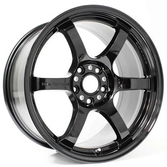 Gram Lights 57DR 18x9.5 +38 5x100 Glass Black (SET)