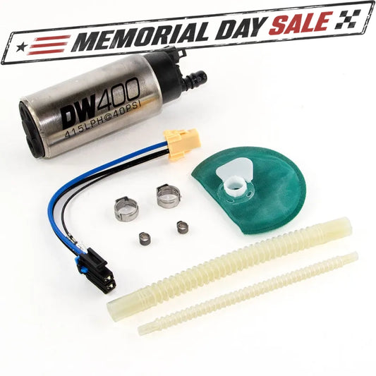 DeatschWerks 415LPH DW400 In-Tank Fuel Pump w/ 9-1046 Install Kit 11-14 Ford Mustang V6/GT
