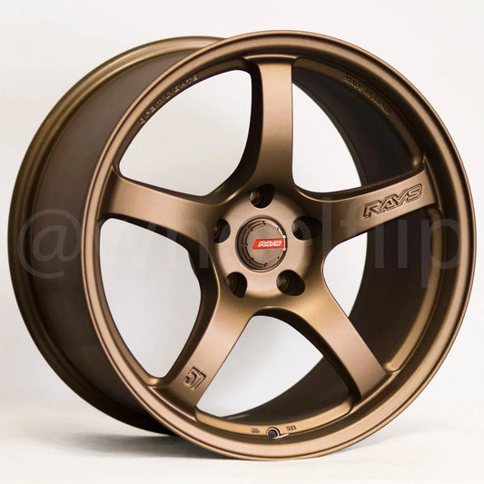 Gram Lights 57CR 19x9.5 +25, 19x10.5 +35 5x112 Bronze (SET)