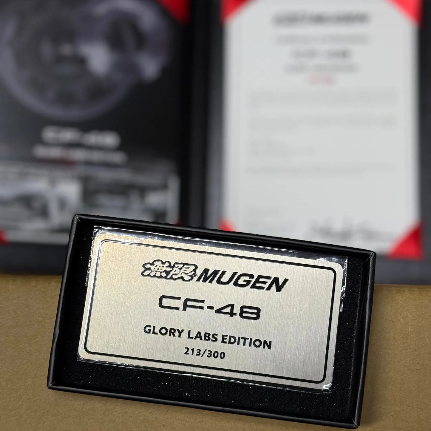 Mugen CF-48 Glory Labs Edition 15x7 +40 4x100 Silver (SET)