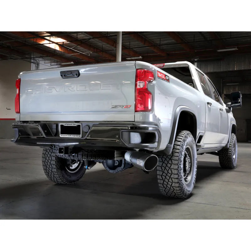 aFe HD 5in SS DPF-Back Exhaust | GM Diesel Trucks (49-44147-B)