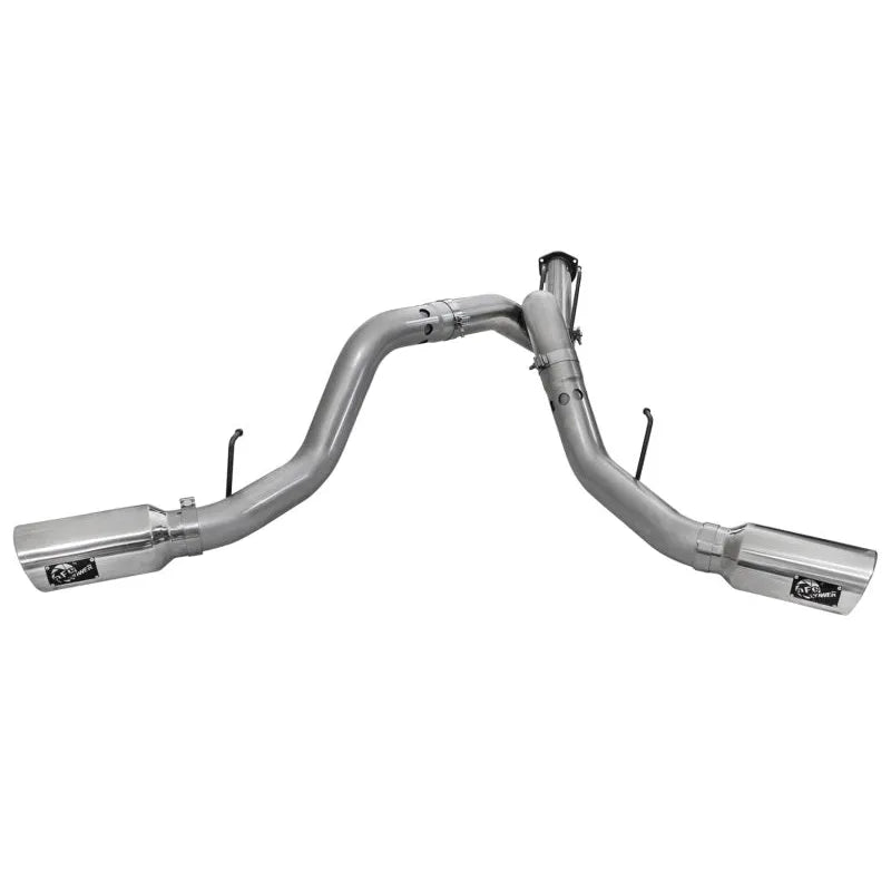 aFe HD 4in 409 SS DPF-Back Exhaust | Ford 11-16 F-250/350 (49-43065-P)