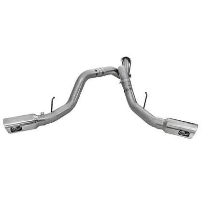 aFe HD 4in 409 SS DPF-Back Exhaust | Ford 11-16 F-250/350 (49-43065-P)