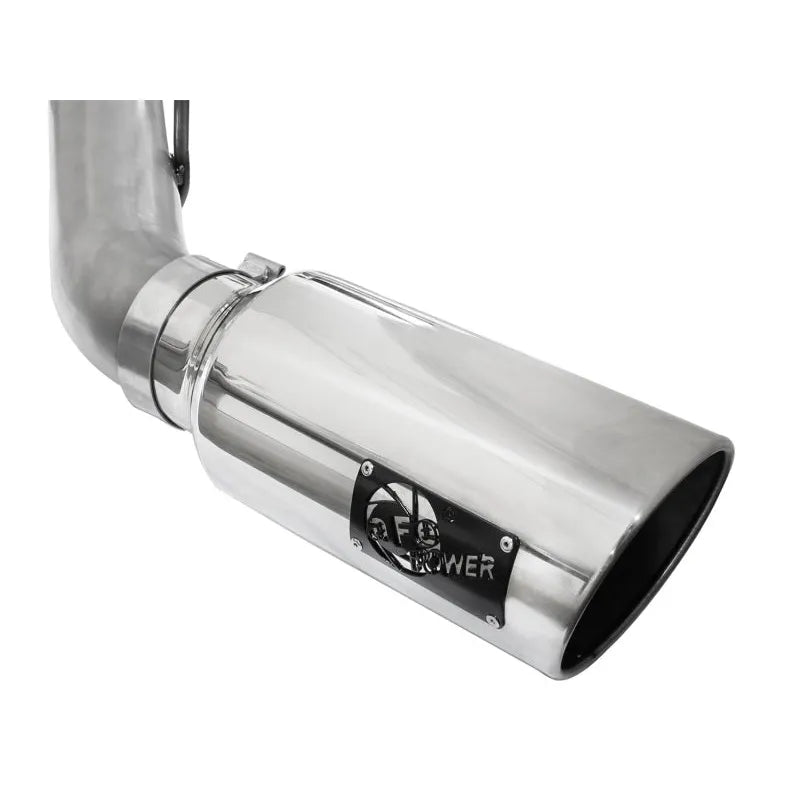 aFe HD 4in 409 SS DPF-Back Exhaust | Ford 11-16 F-250/350 (49-43065-P)