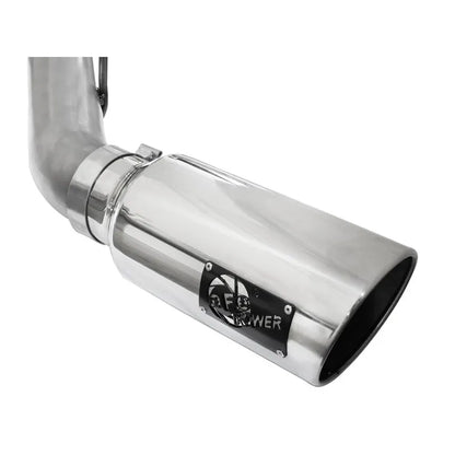 aFe HD 4in 409 SS DPF-Back Exhaust | Ford 11-16 F-250/350 (49-43065-P)