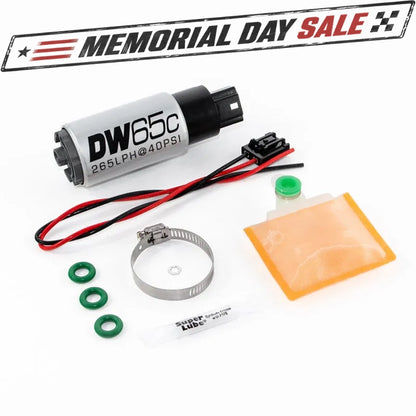 DeatschWerks Ford Focus MK2 RS DW65C 265lph Compact In-Tank Fuel Pump w/Install Ki