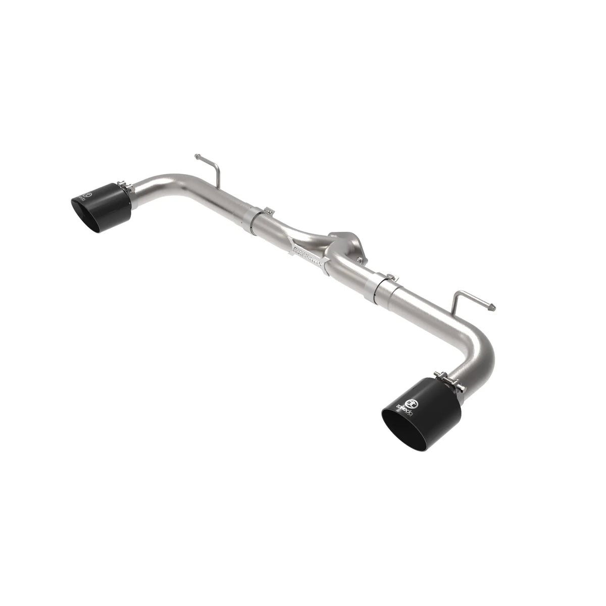 aFe 2.5in SS Axle-Back Exhaust System w/ Black Tips Mazda 3 (14-18) (49-37014-B)