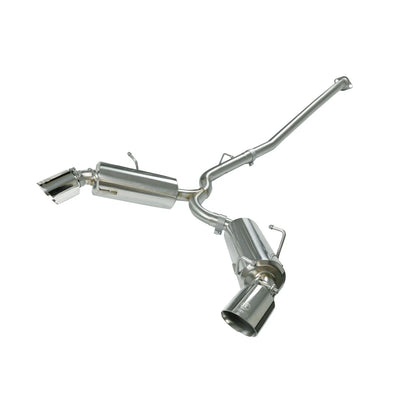 aFe 2.5in SS Cat-Back Exhaust w/ Polished Tip | Subaru BRZ/FRS/86 (17-20) (49-36023-1P)