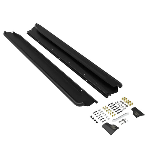 aFe Terra Guard Trail Slider Steps Black | Subaru Outback H4 2.5L / H6 3.6L (15-19) (79-27002)