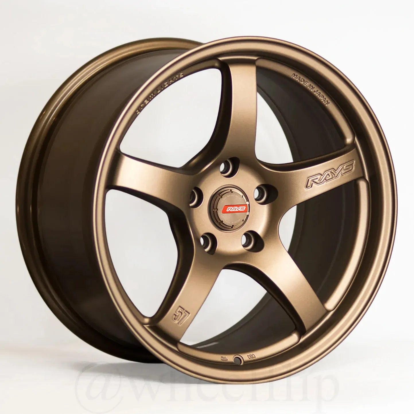 Gram Lights 57CR 17x9 +22 5x114.3 Bronze 2 (SET)