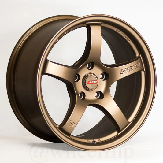 Gram Lights 57CR 17x9 +22 5x114.3 Bronze 2 (SET)