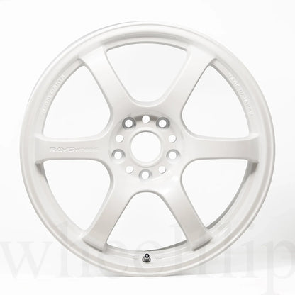 Gram Lights 57DR 18x9.5 +22 5x114.3 Ceramic Pearl White (SET)