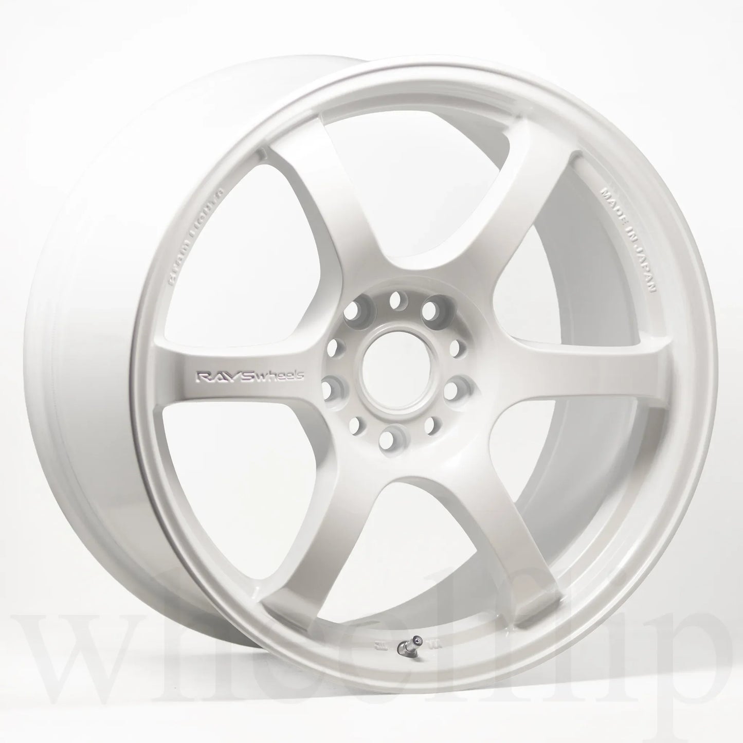 Gram Lights 57DR 18x9.5 +22 5x114.3 Ceramic Pearl White (SET)